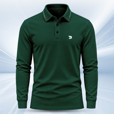 1 pis Stylish Full Sleeve PK Polo T-shirt For Men