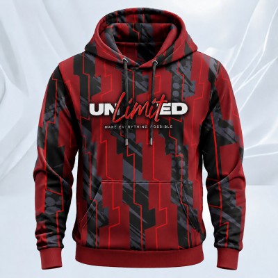Premium UNLimited Sublimation Hoodie – China Interlock Fabric